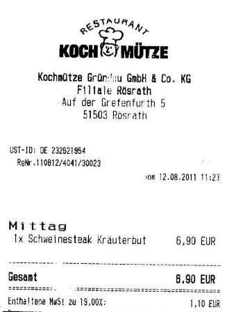 igmt Hffner Kochmtze Restaurant